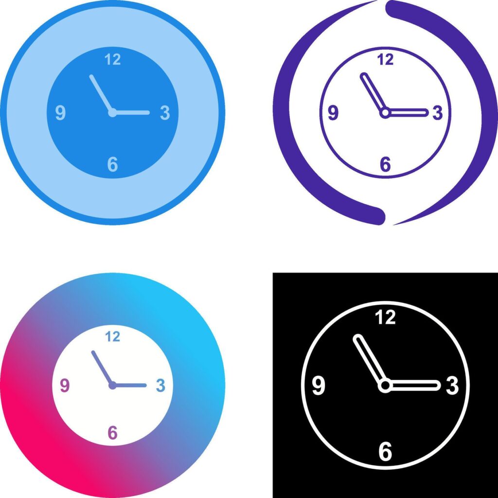 Time Icon Design Stock Free