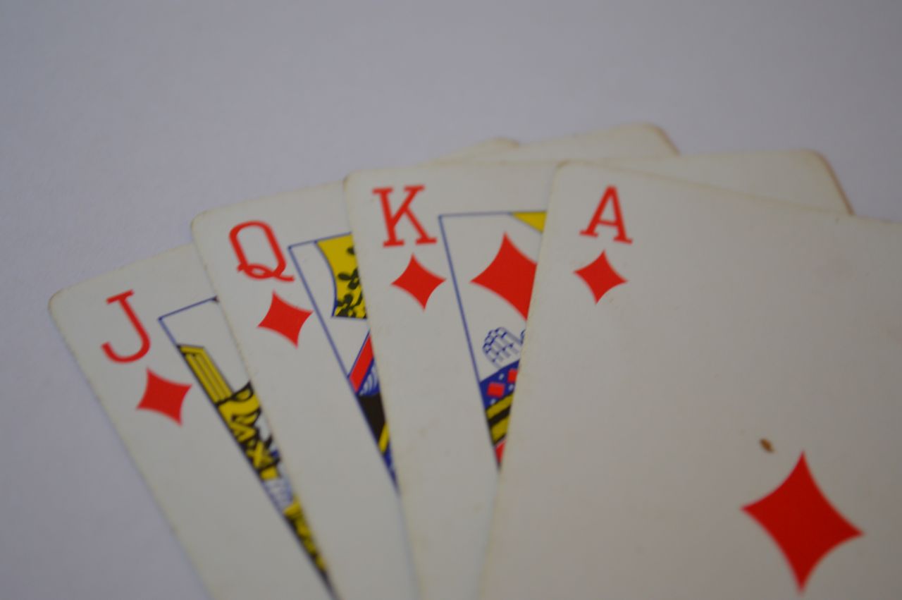 Playing Cards Good Luck Stock Free