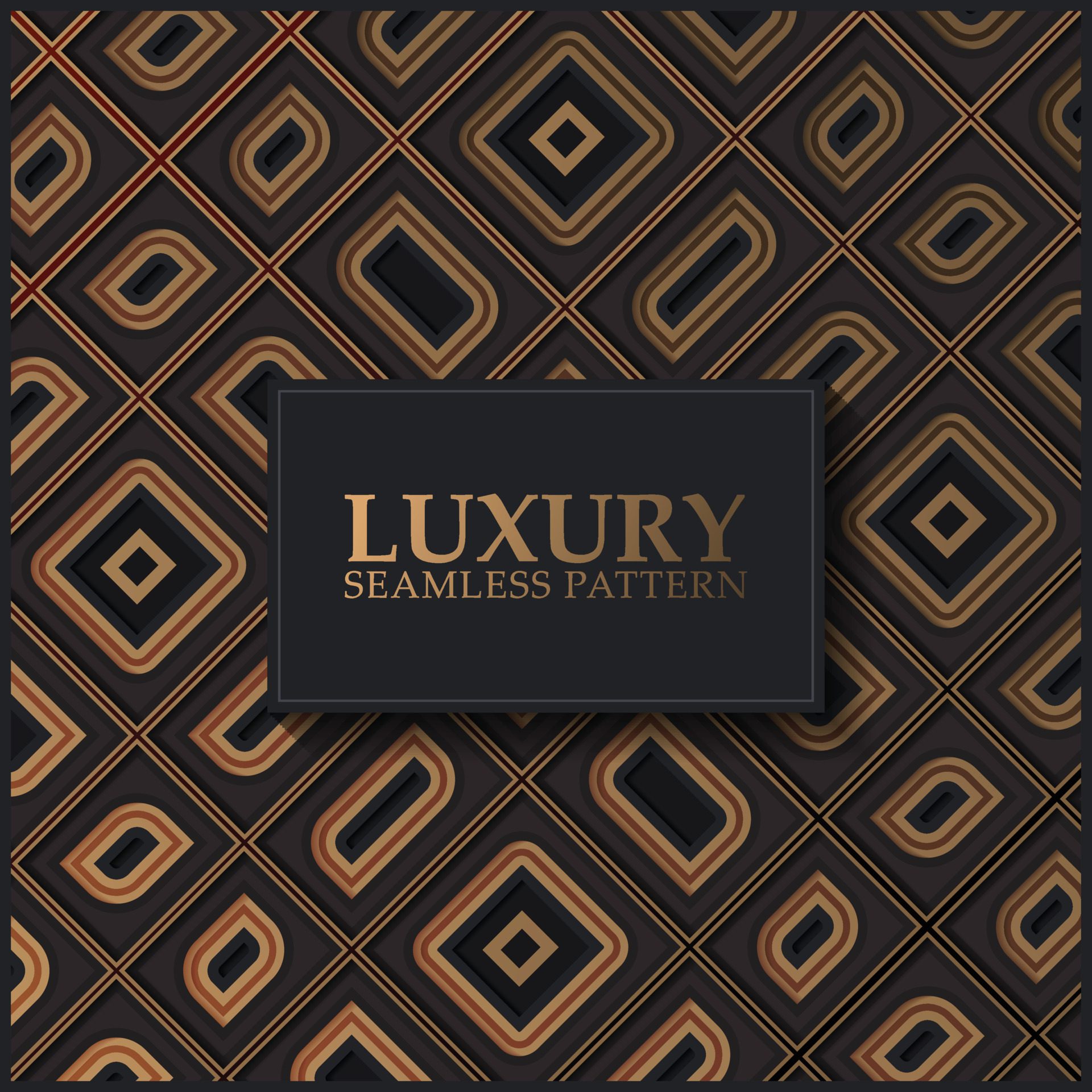 luxury dark seamless pattern background Free Vector and Free SVG