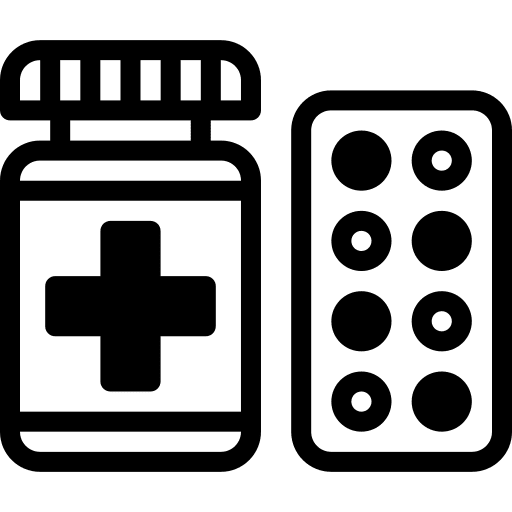 Medicine, remedy, pills icon