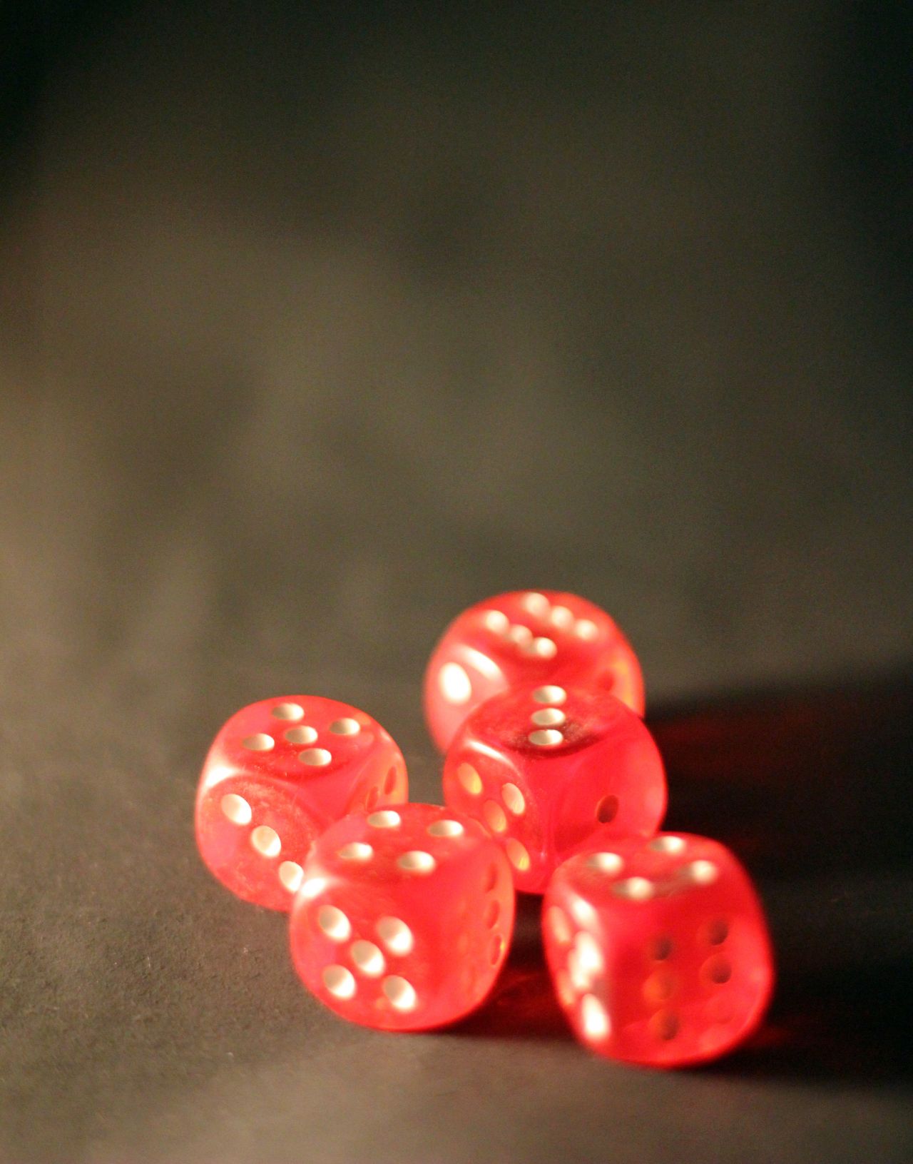 Red Colored Dice Stock Free