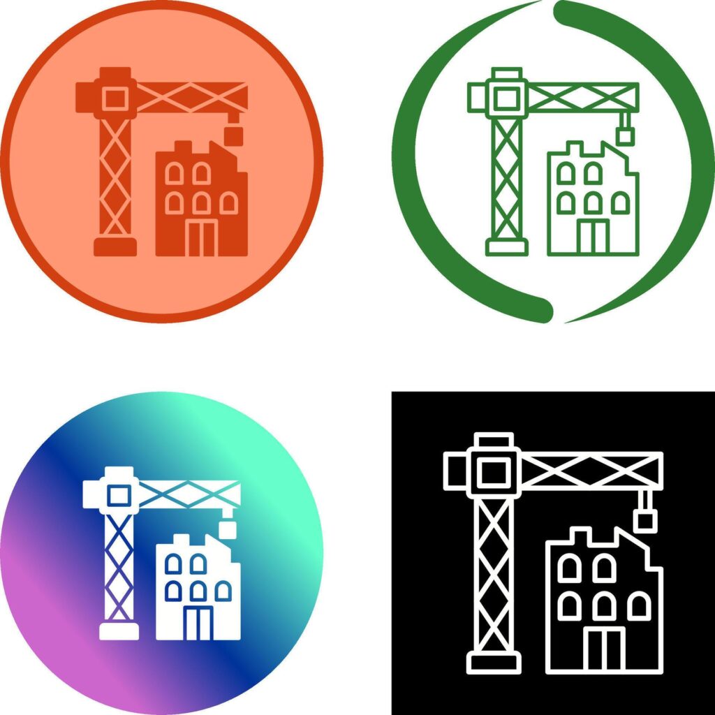 Construction Icon Design Stock Free