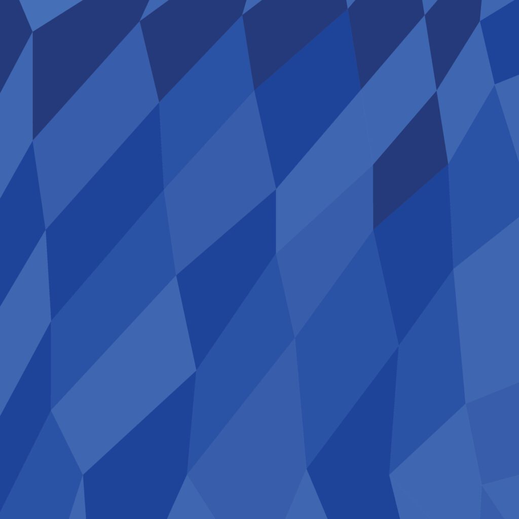 Polygon and square blue texture background Free Vector