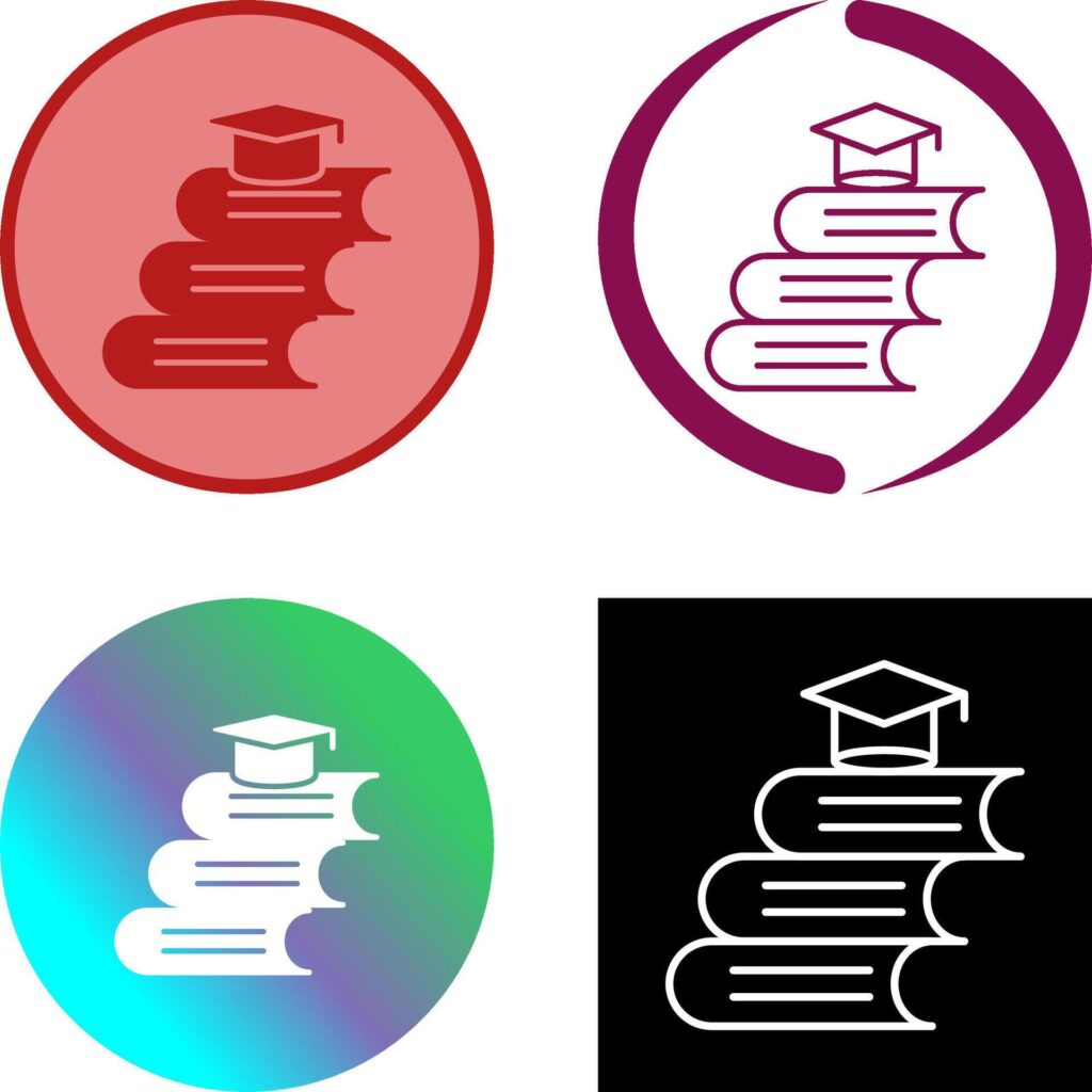 Books Icon Design Stock Free