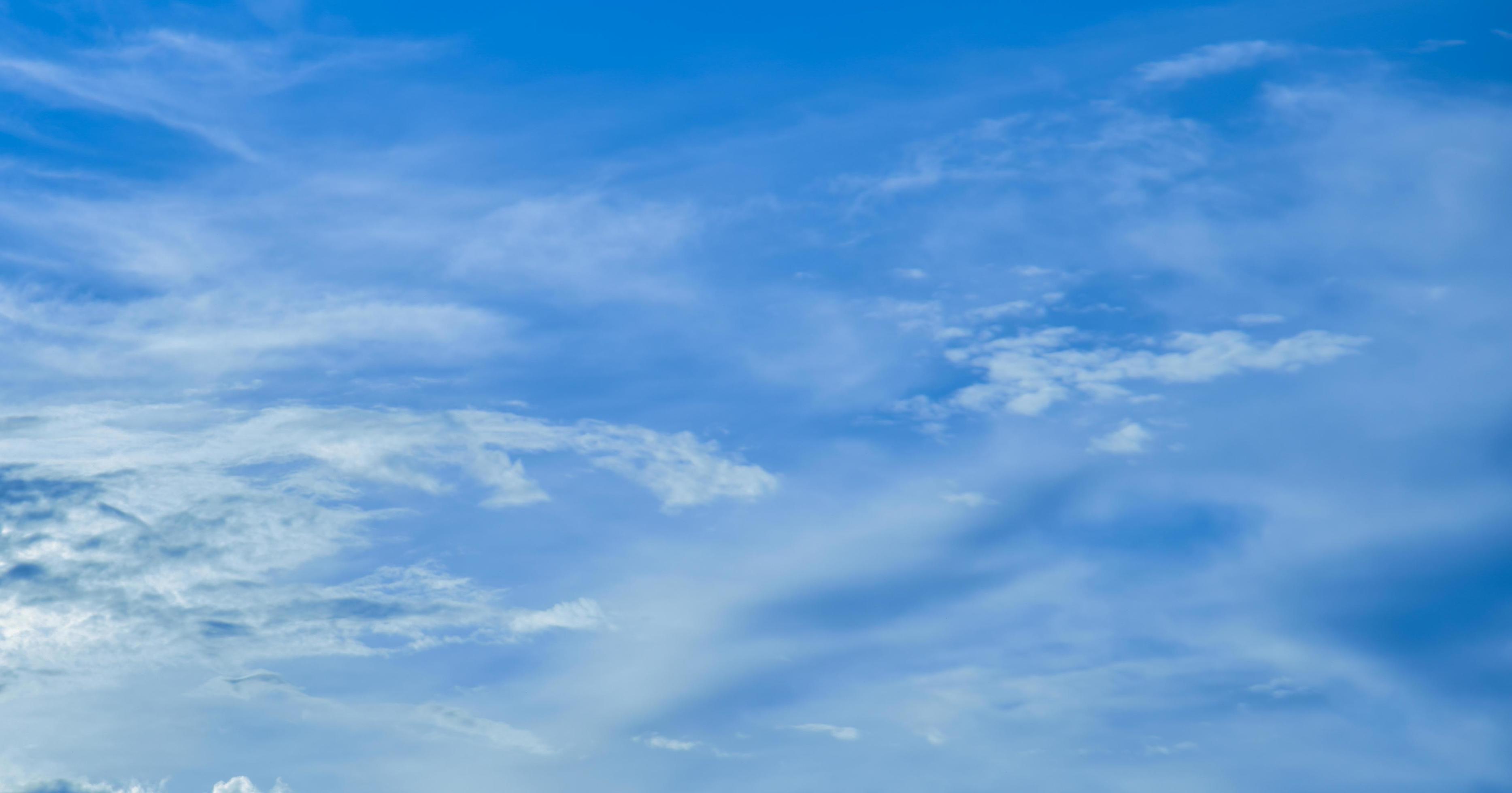 Sky background with cloud. Nature abstract,Blue sky with some clouds Gives a feeling of bright, open, and airy Stock Free