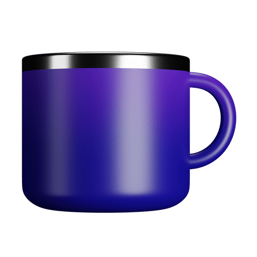 Drink, cup, mug 3D illustration