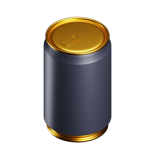 Can, iso, premium 3D illustration