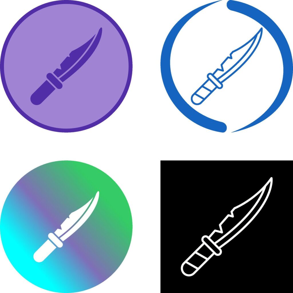 Knife Icon Design Stock Free