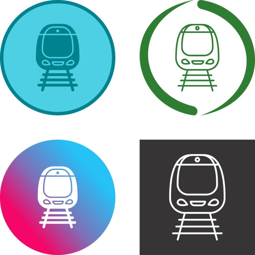 Train Icon Design Stock Free