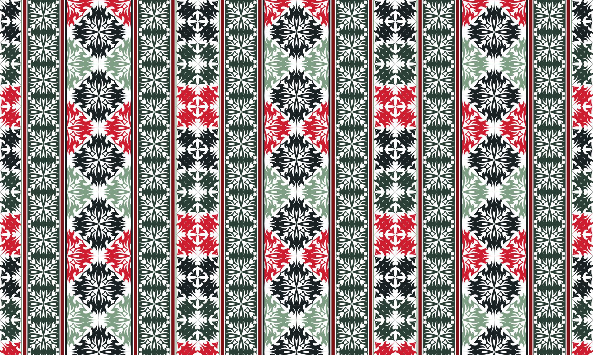 elegant ethnic pattern background Free Vector