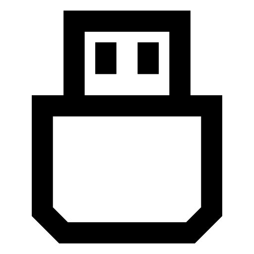 Usb, flash, drive icon