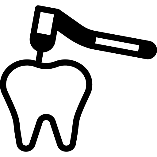 Drilling, cavity, dental icon