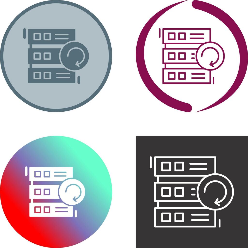 Backup Icon Design Stock Free