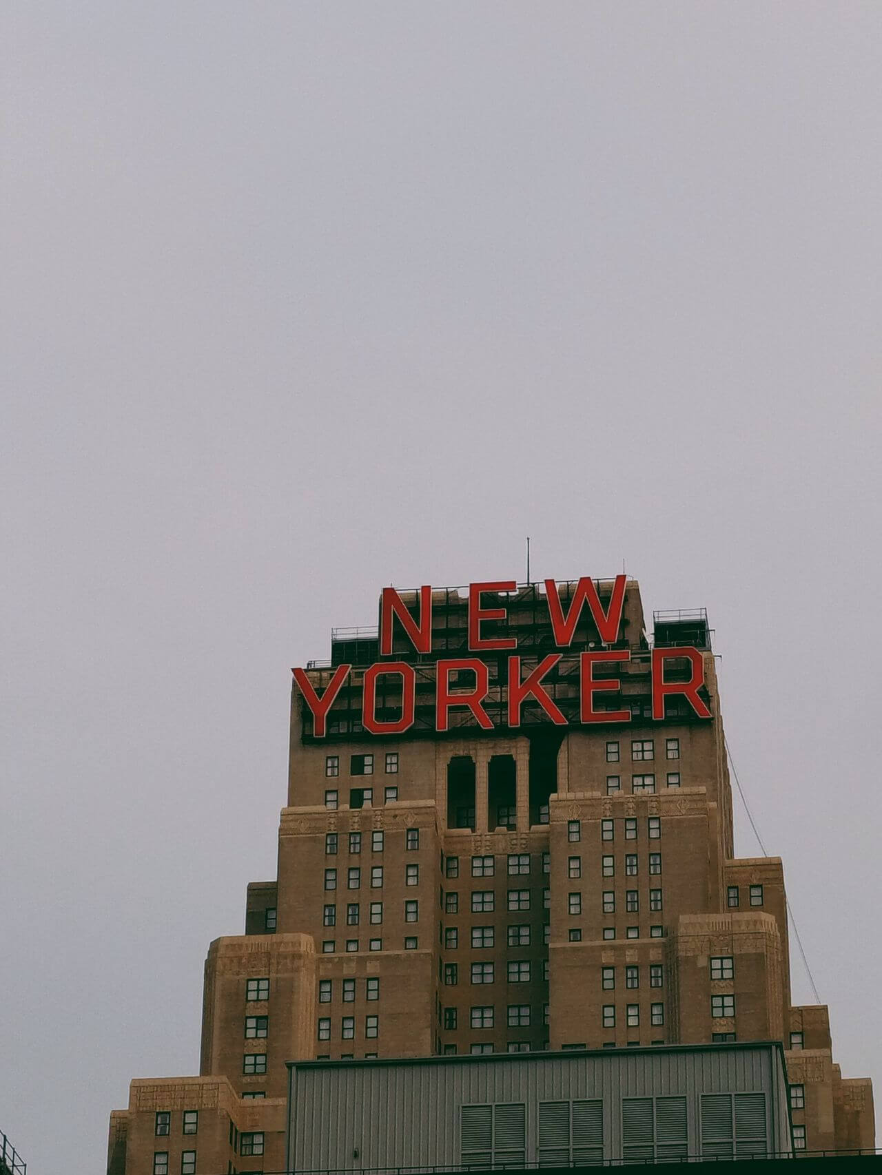 Large New Yorker Sign Stock Free