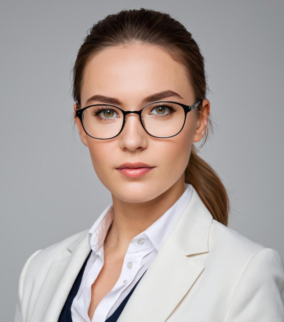 Professional Business Woman wearing blazzer and spectacles Stock Free