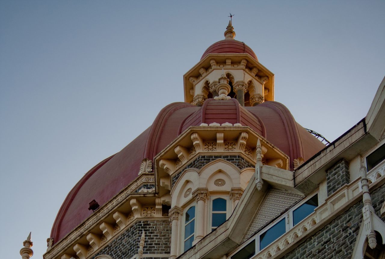 Taj Mahal Hotel Dome Stock Free