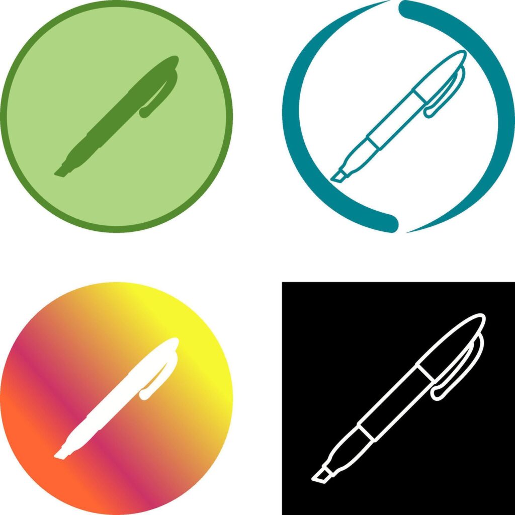 Marker Icon Design Stock Free