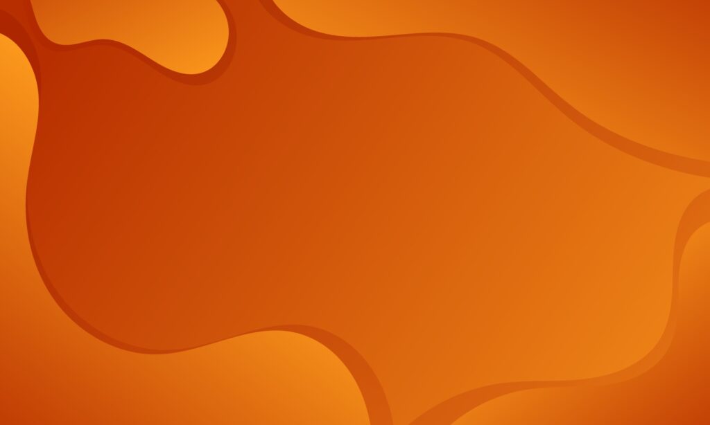 Abstract Orange Fluid Wave Background Free Vector