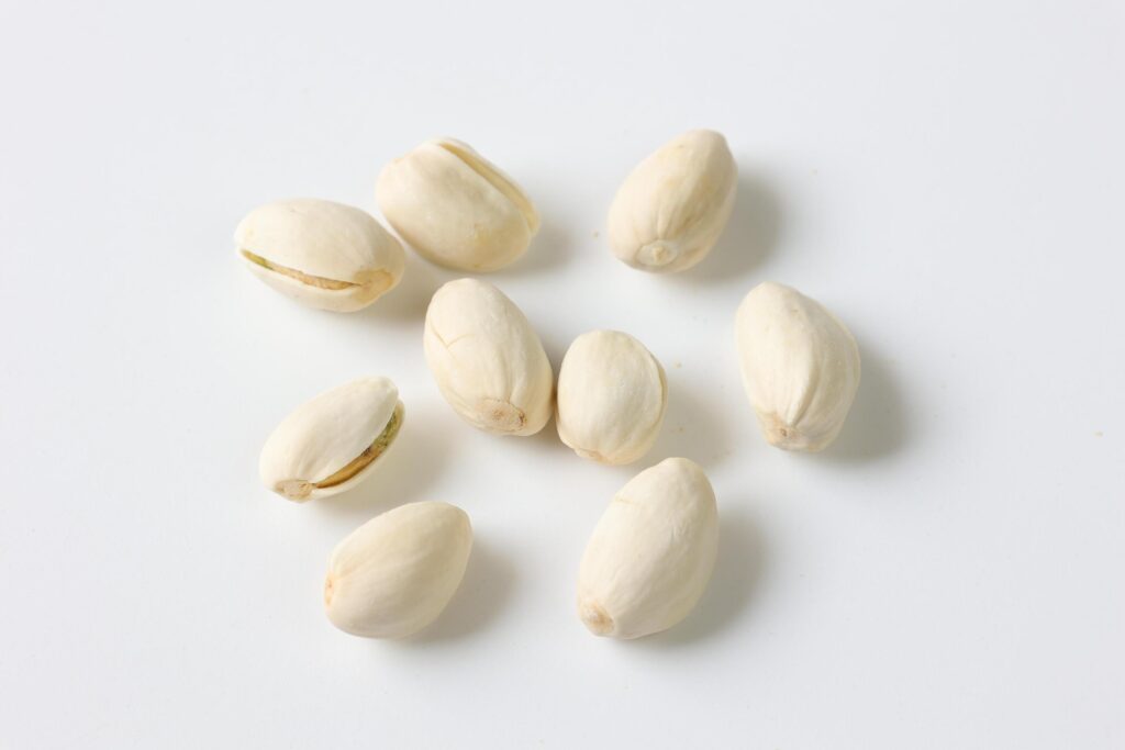 Pistachio nut isolated on white background Stock Free