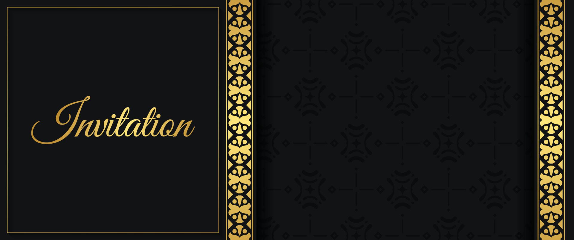 luxury invitation background style ornamental pattern Free Vector and Free SVG