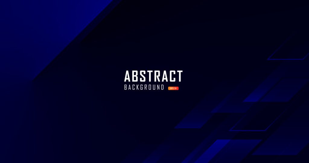 Abstract blue background with scratch effect and minimal overlapping shapes, sports background concept, breaking news. Free Vector