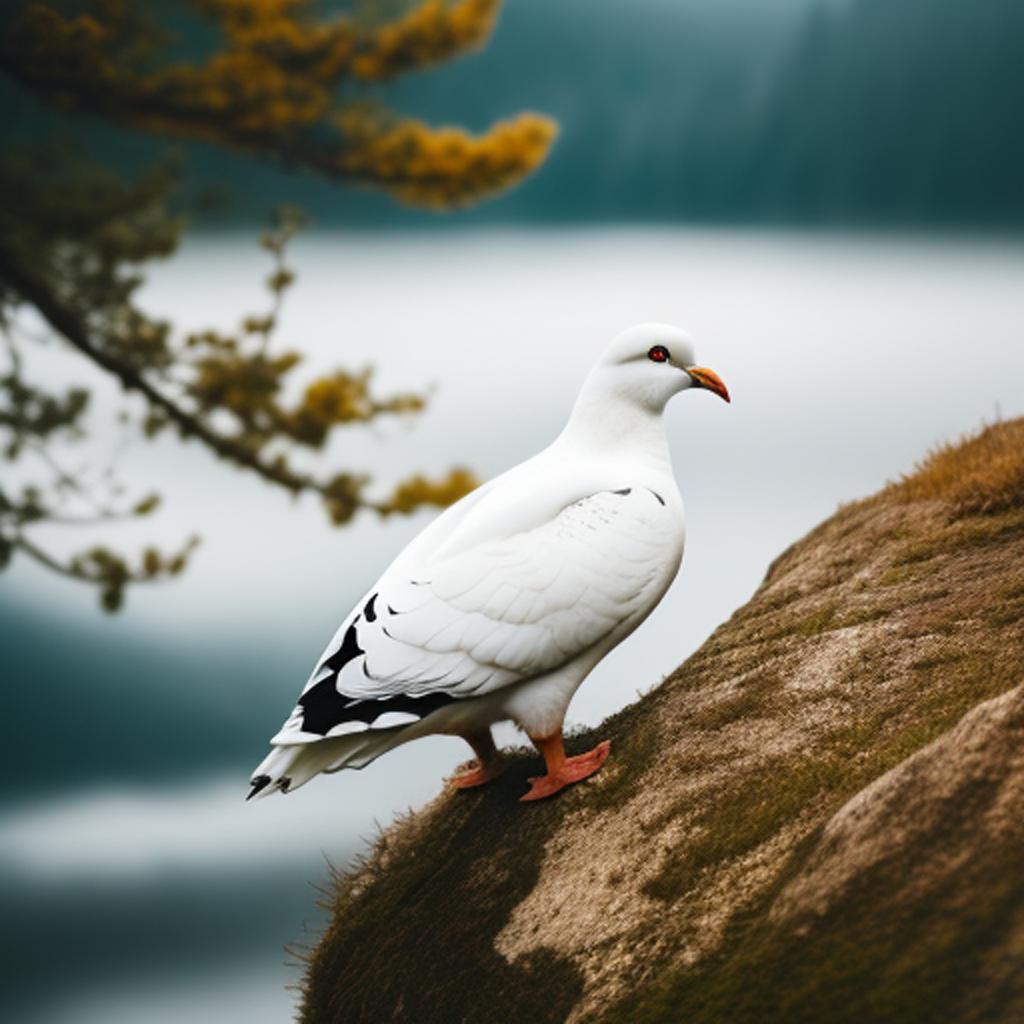 White pigeon by @ramynagy507 by @ai_generated