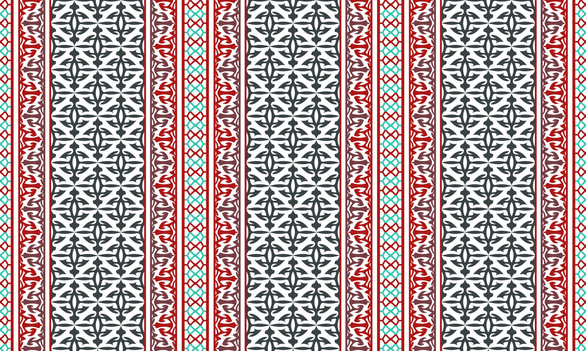 elegant ethnic pattern background Free Vector