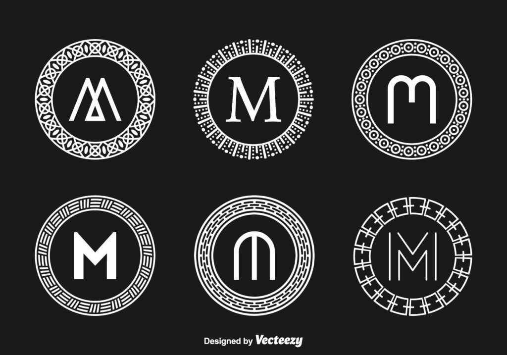 Free Abstract Monograms Vector Stock Free and Free SVG