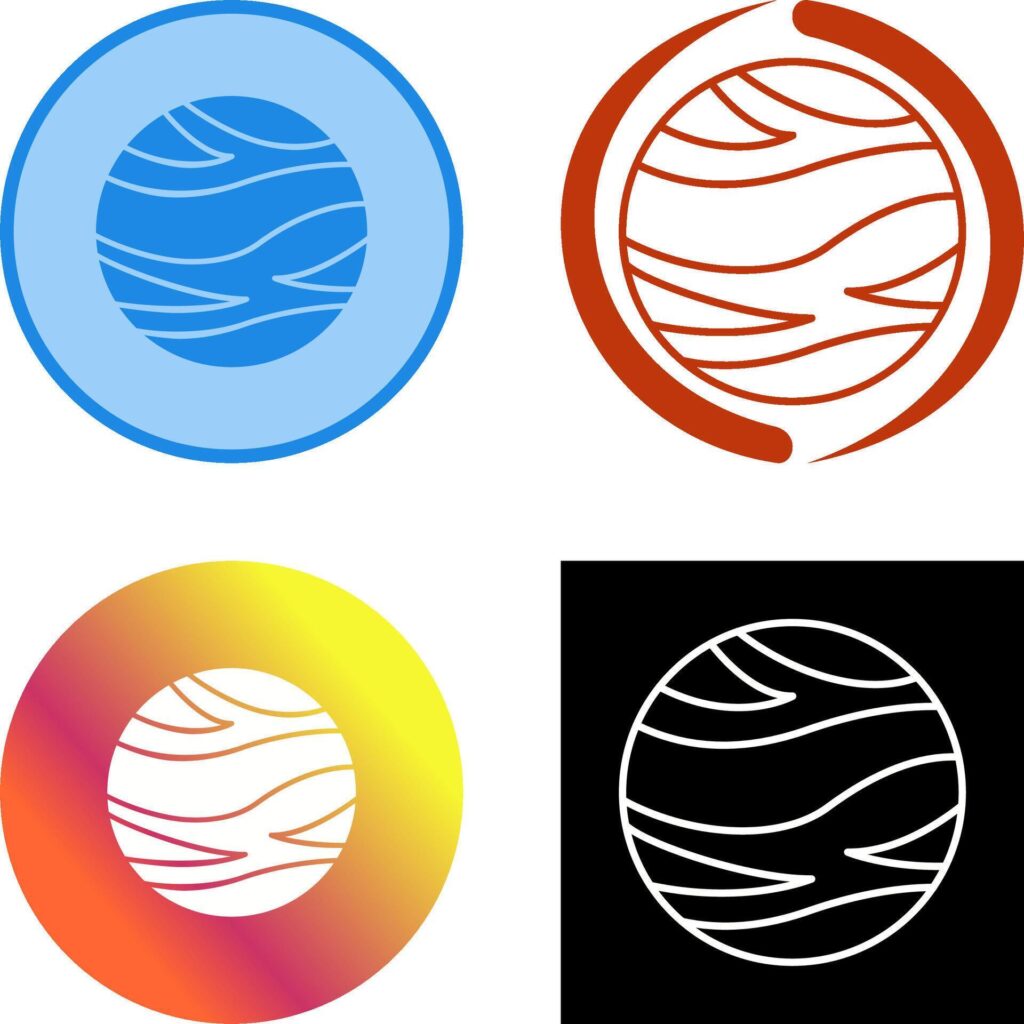 Venus Icon Design Stock Free