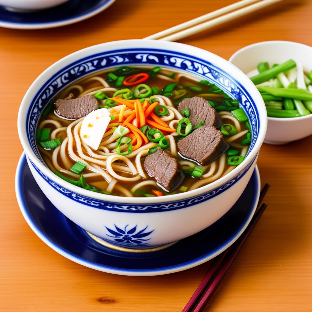 Một bát bún bò by @ai_generated