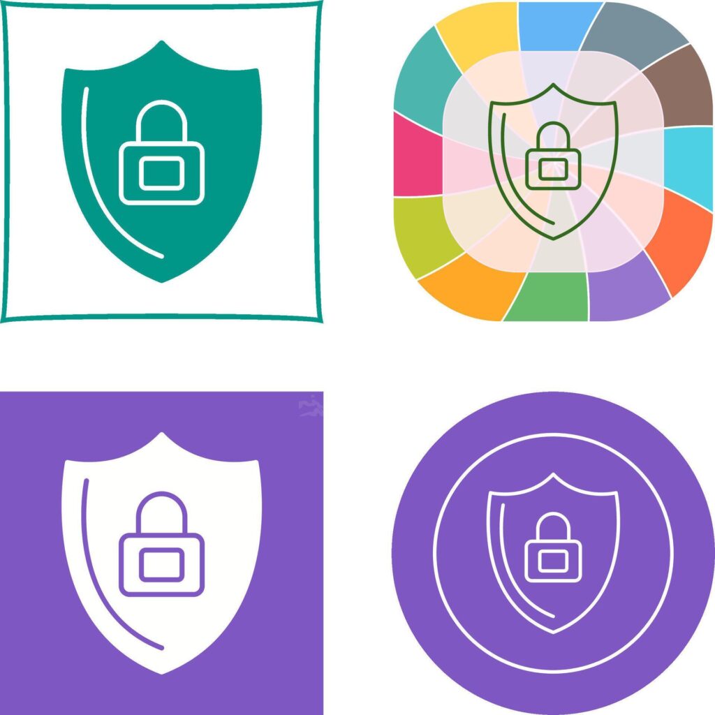 Privacy Icon Design Stock Free