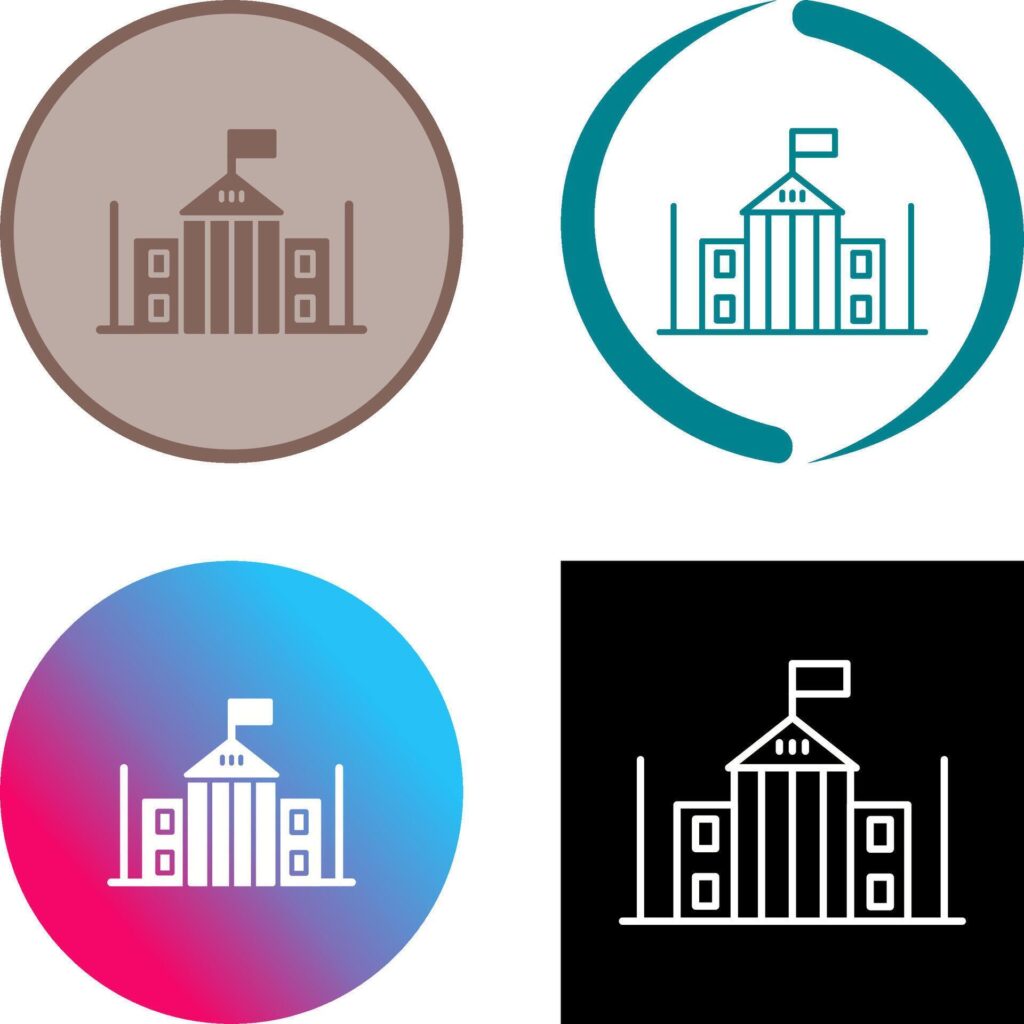 Parliament Icon Design Stock Free