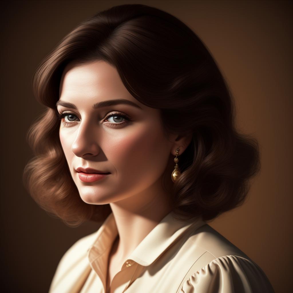 A european lady with by @ai_generated