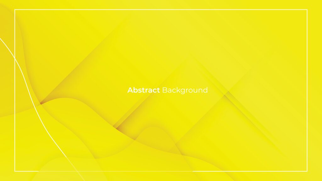 Abstract 3d yellow liquid background composition Free Vector