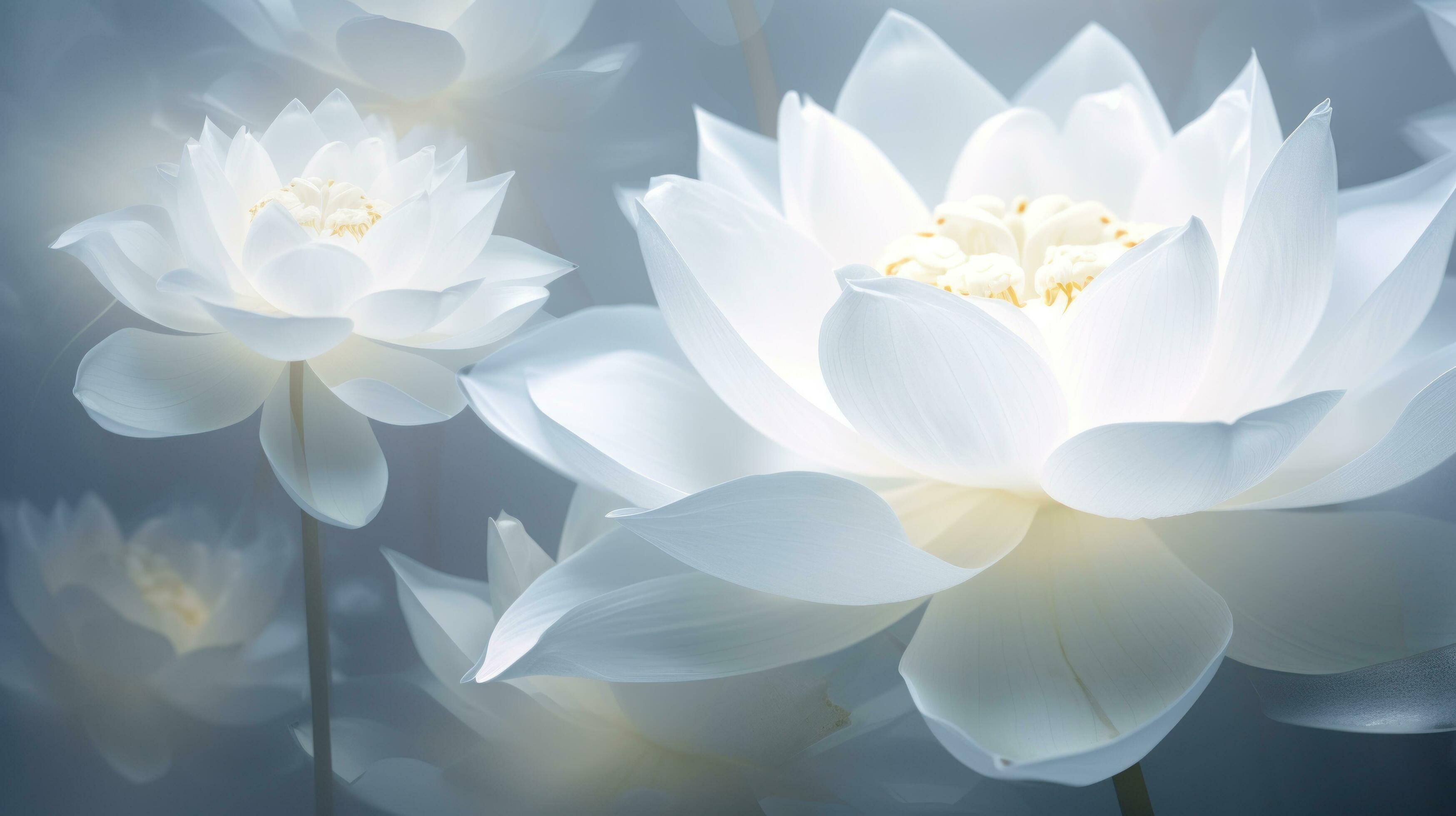 White lotus flower Stock Free