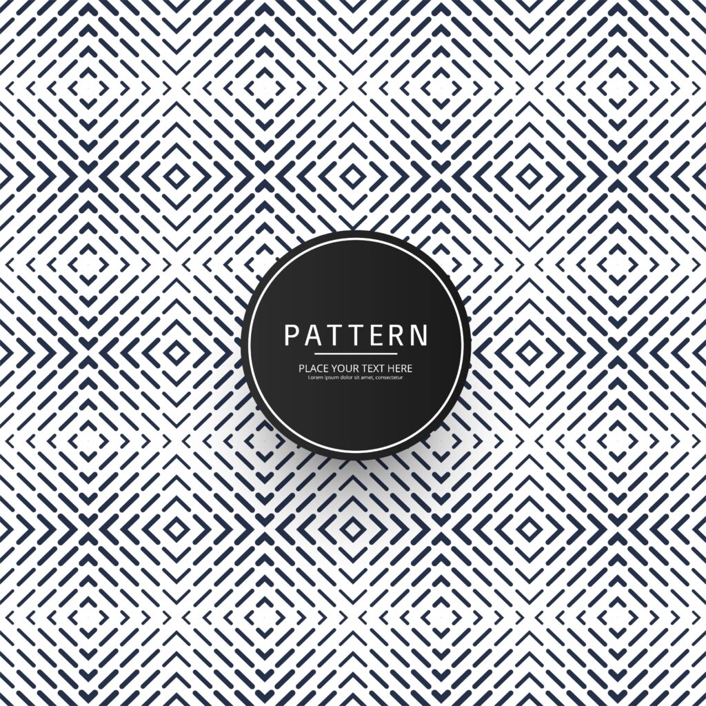 Modern geometric creative pattern texture background Free Vector