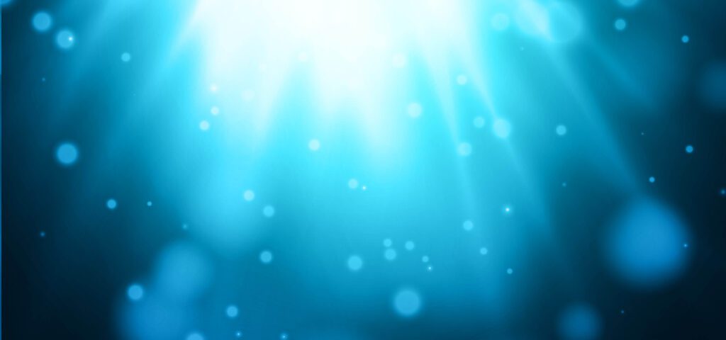 Abstract Blue Light Background Free Vector