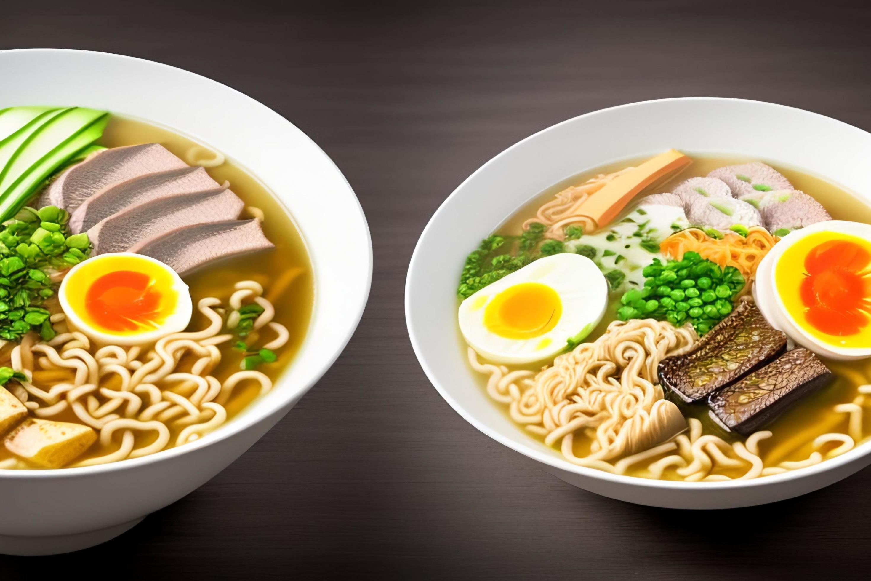 Delicious noodles. Fast food meal with appetizing pasta and chopsticks. Stock Free