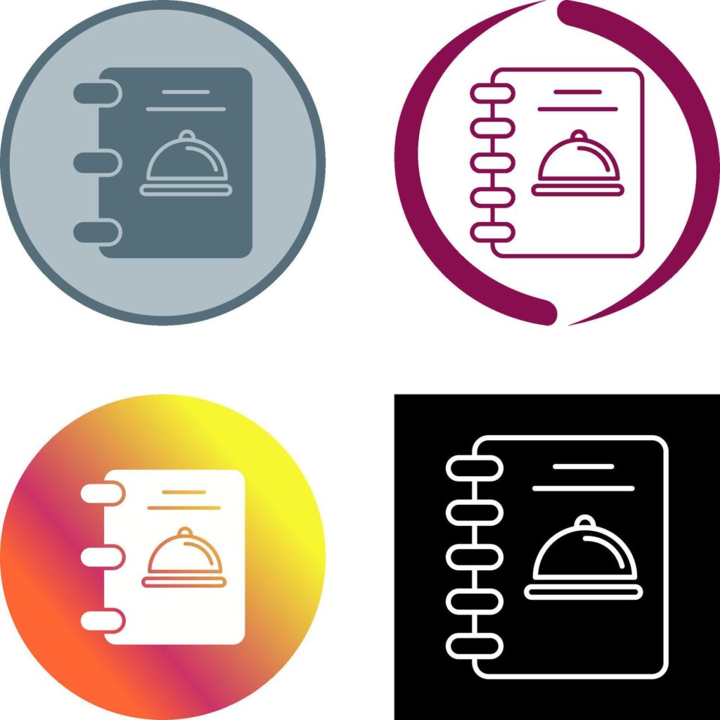 Menu Icon Design Stock Free