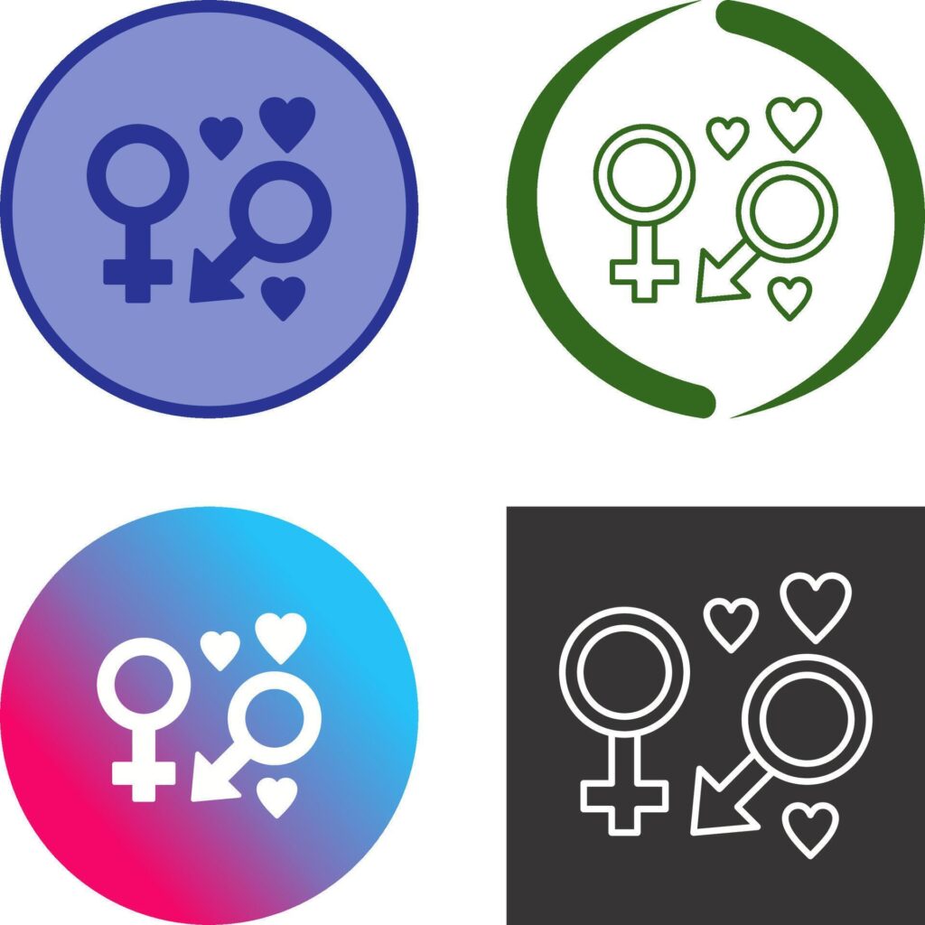 Genders Icon Design Stock Free