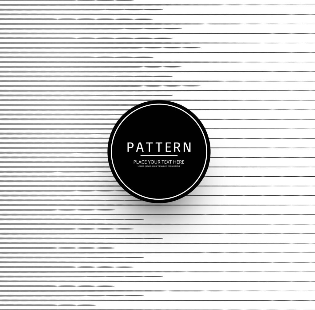 Modern lines shape pattern design Free Vector