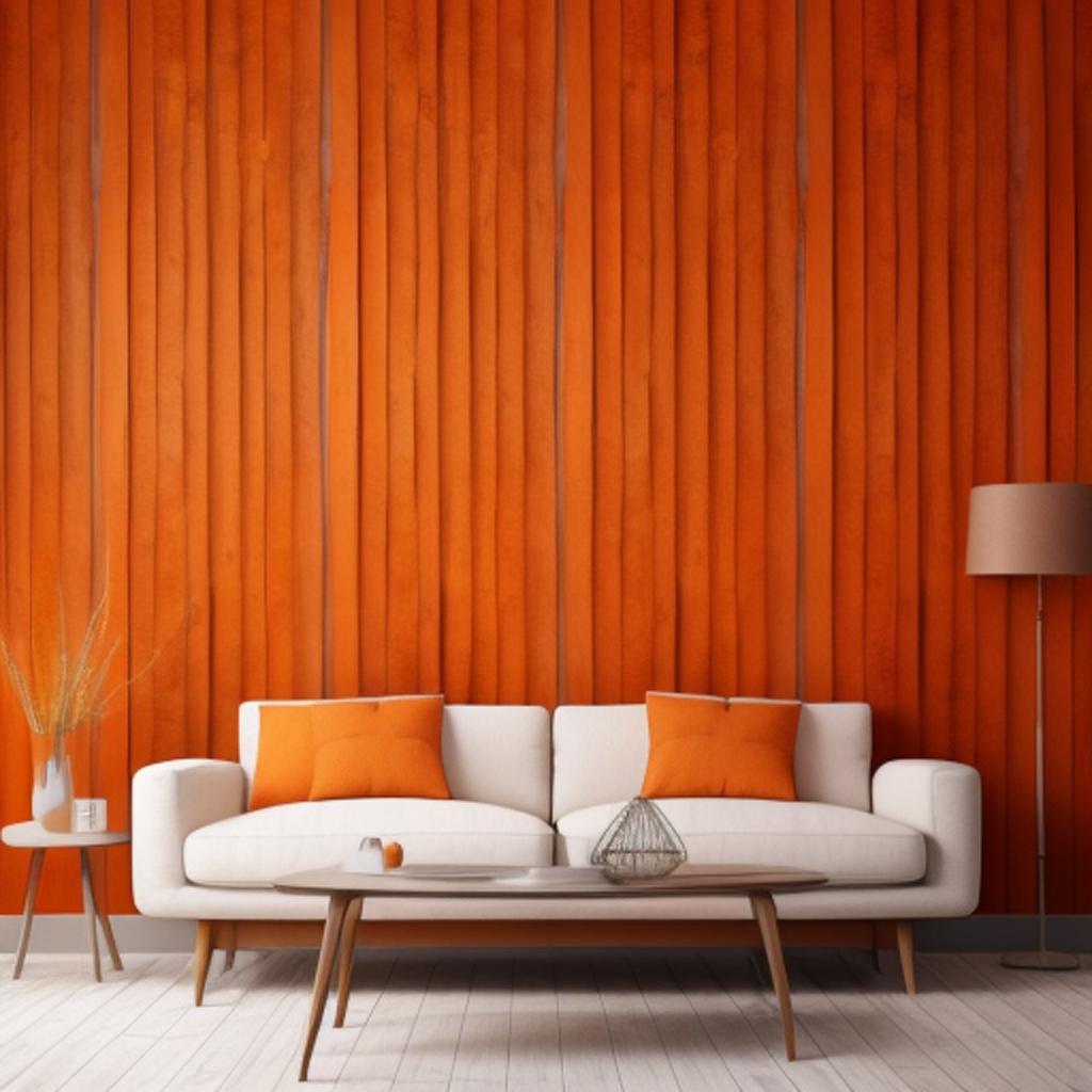 Background, Orange, painted wood by @ai_generated