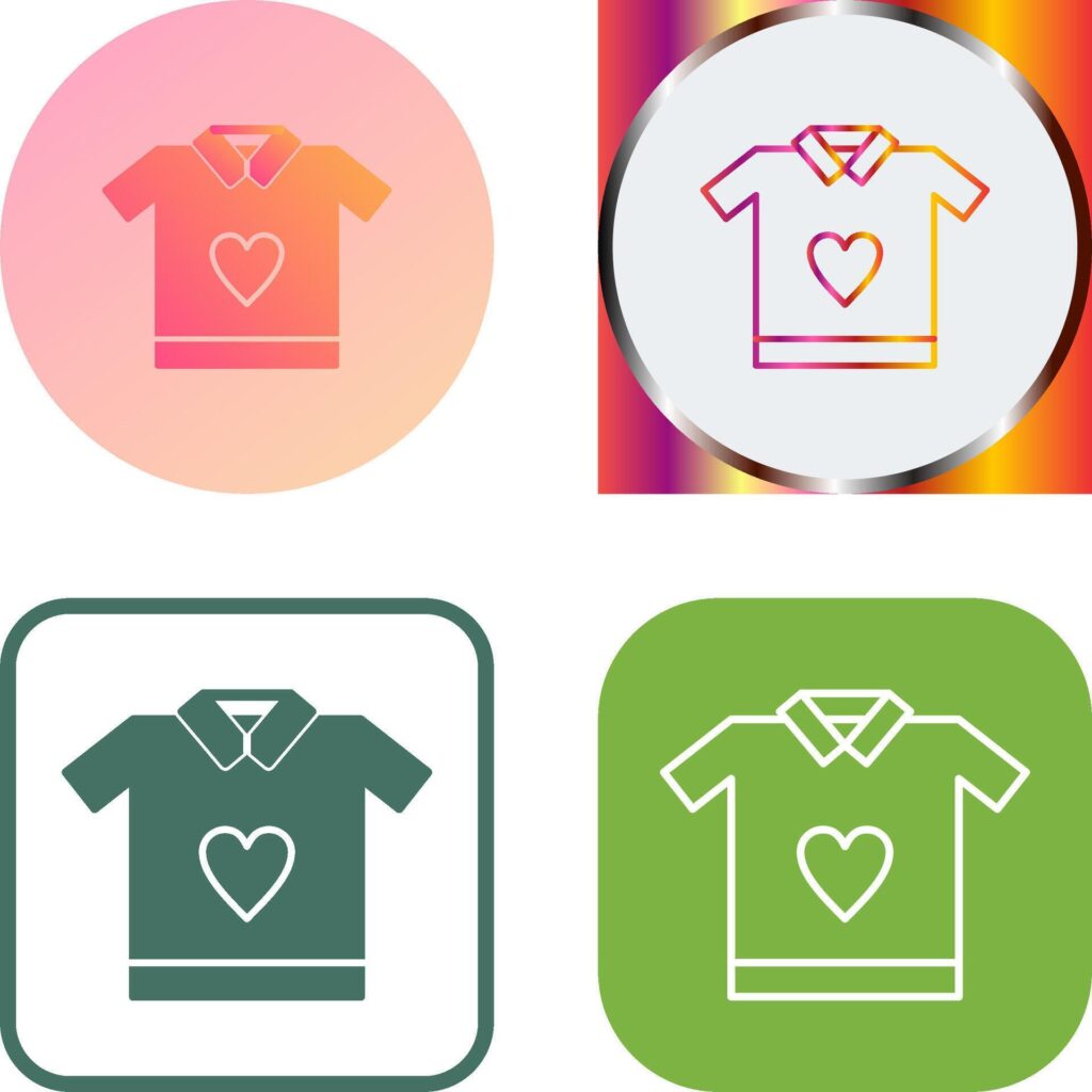 T Shirt Icon Design Stock Free