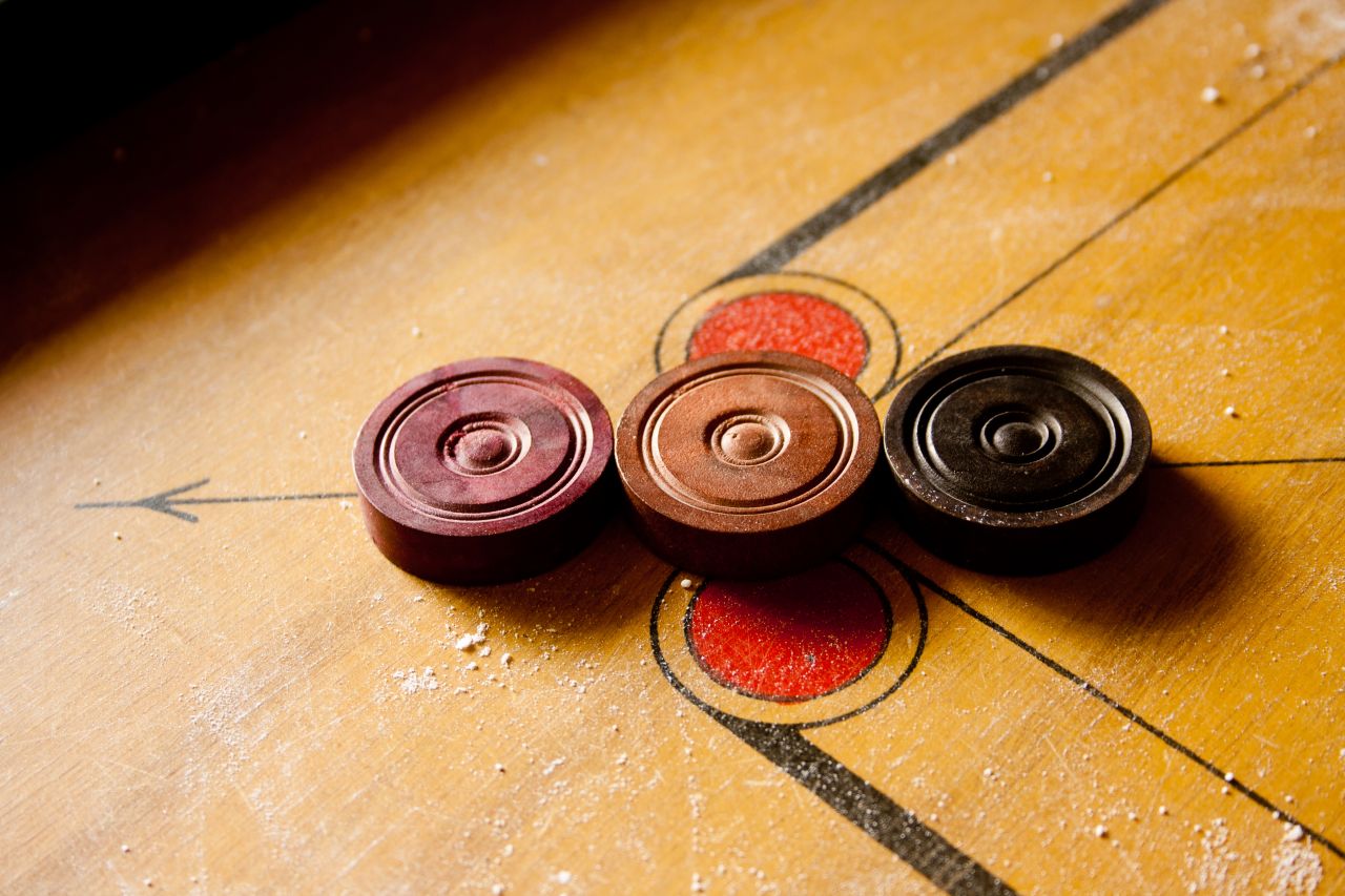 Three Carrom Coins Stock Free