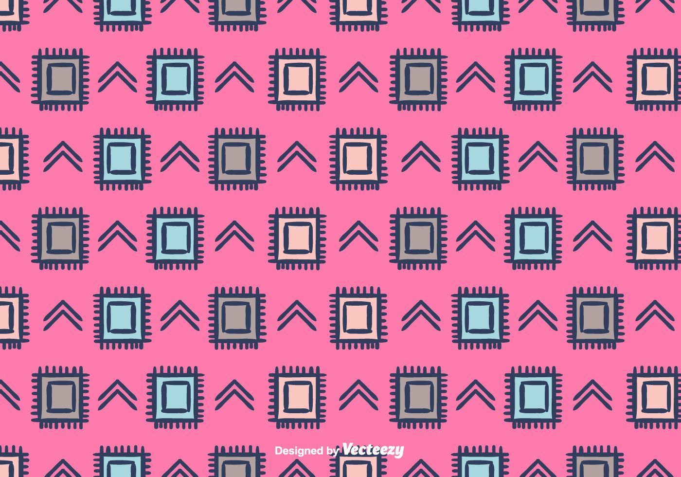 Ethnic Vector Pattern Background Free Vector and Free SVG