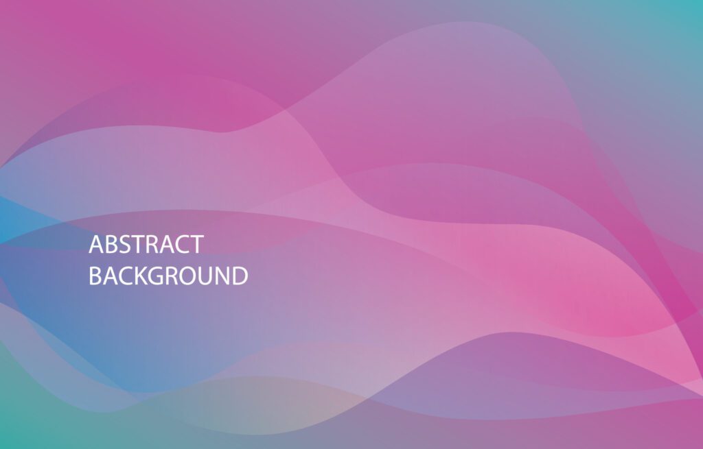 colorful wave background design. abstract modern wallpaper for web banner, presentation and social media. Free Vector