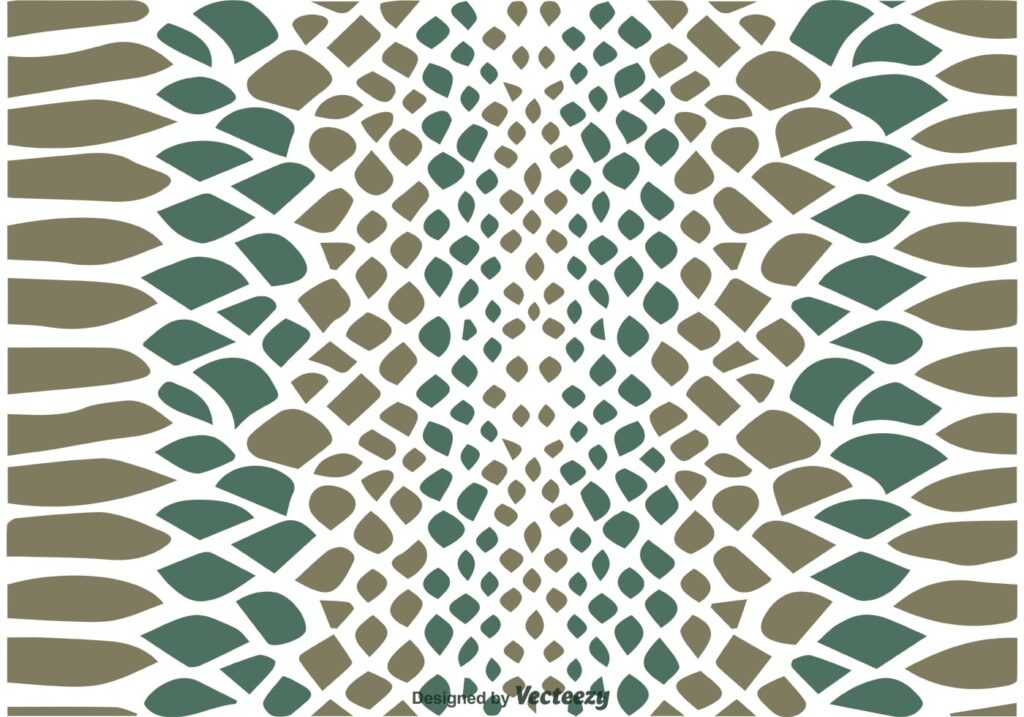 Snake Skin Vector Pattern Free Vector and Free SVG