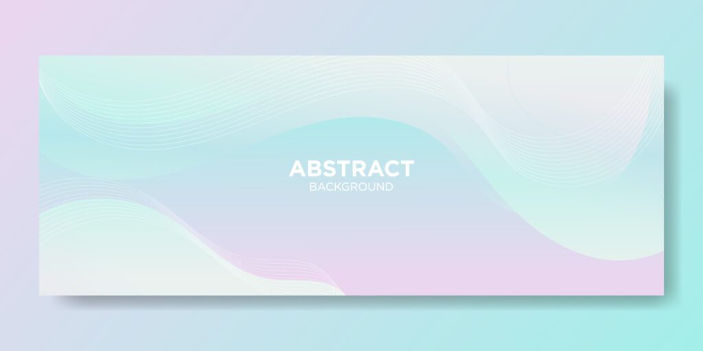 Abstract Fluid Wave Banner Template Free Vector