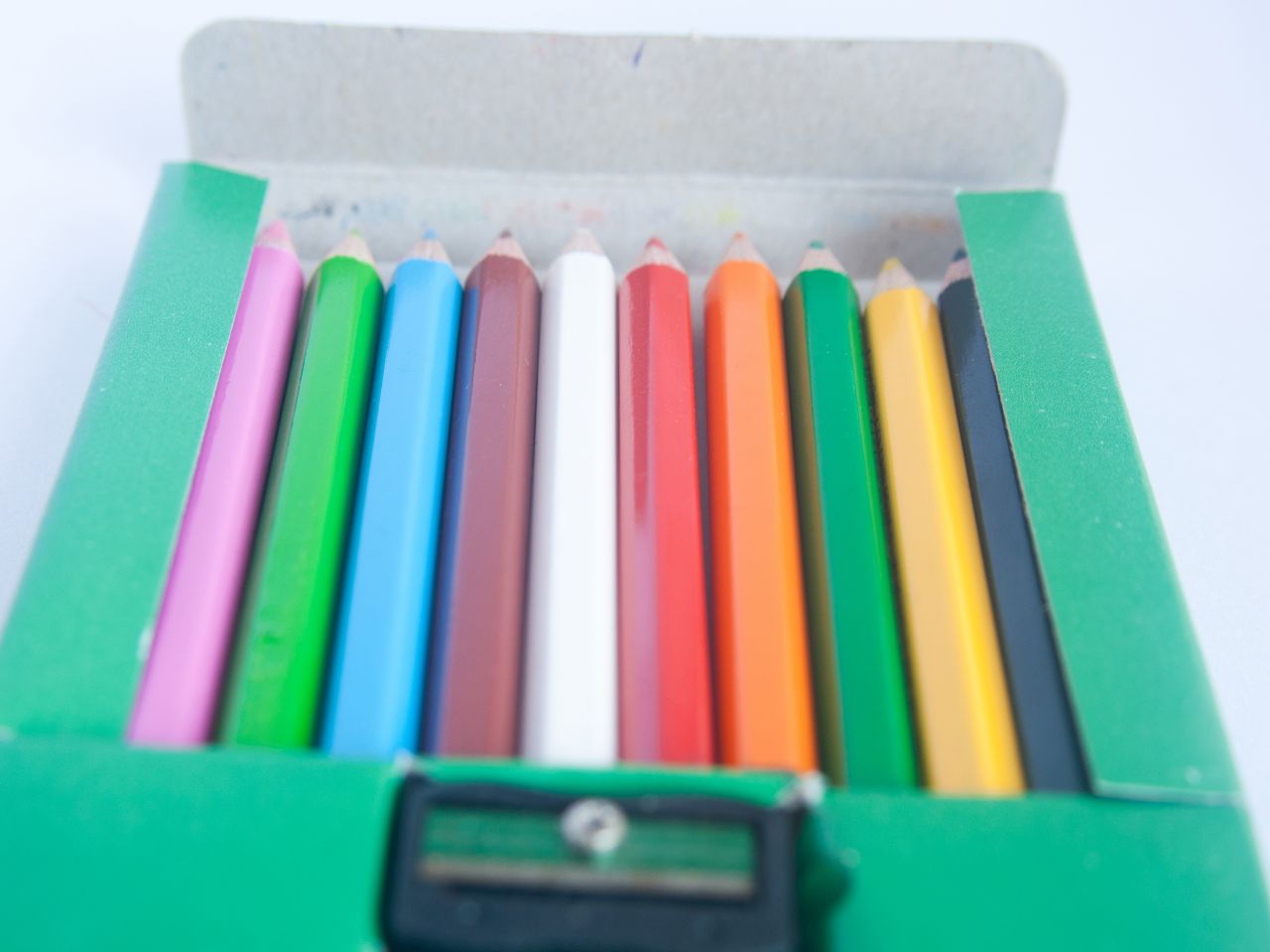 Color Pencils Box Stock Free