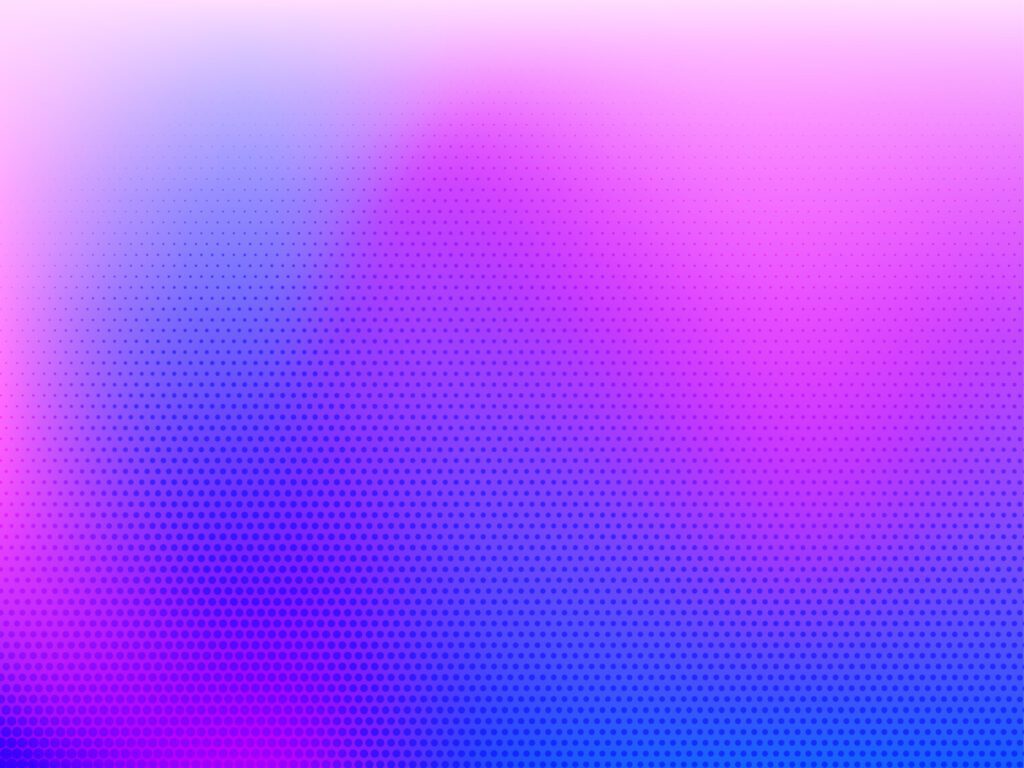 Abstract geometric gradient color halftone modern shape background Free Vector